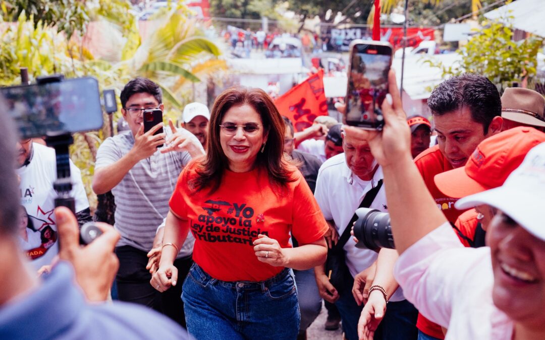 Gracias, Lempira expresa respaldo a la precandidata presidencial, Rixi Moncada