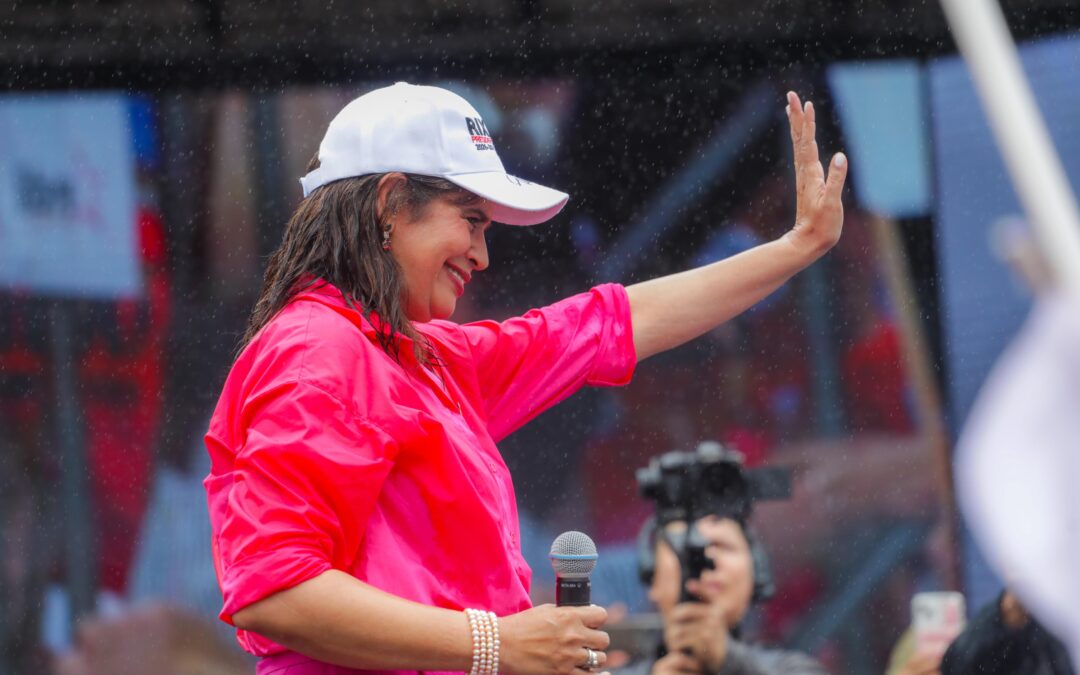 Concentración de la Alianza Presidencial Rixi Moncada en El Progreso