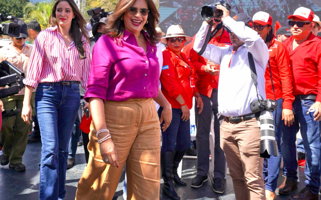 Concentración política – Alianza Presidencial Rixi Moncada en Catacamas