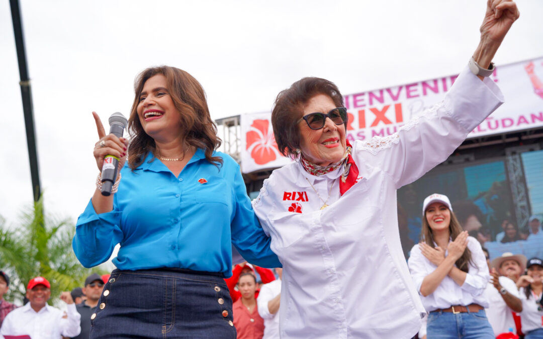 Concentración política – Alianza Presidencial Rixi Moncada en Juticalpa