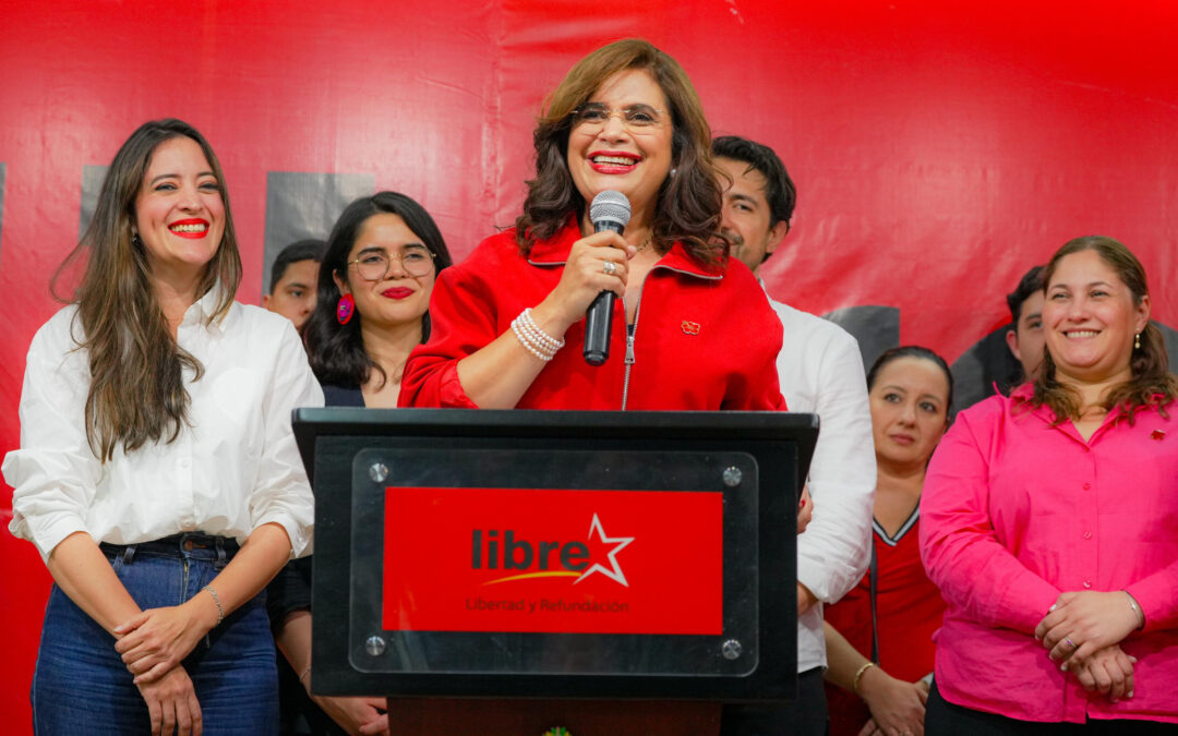 Rixi Moncada, candidata oficial de Libertad y Refundación