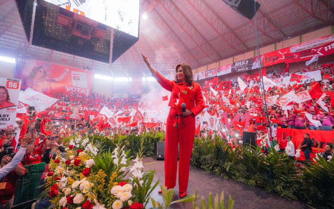 Concentración política – Alianza Presidencial Rixi Moncada en Tegucigalpa