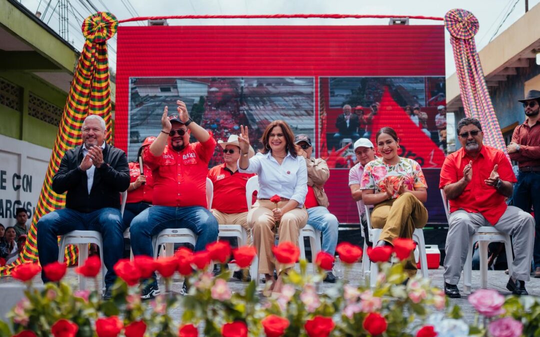 La Gran Movilización de la Victoria de Rixi Moncada continúa en Marcala