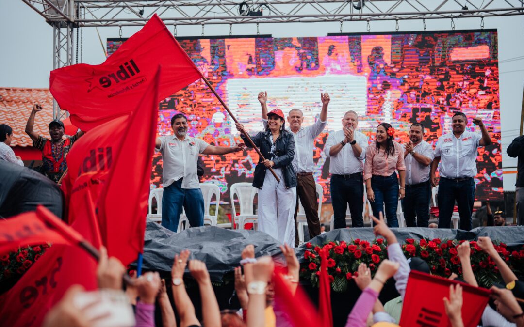 La gran movilización de la victoria de Rixi Moncada continúa en Trujillo