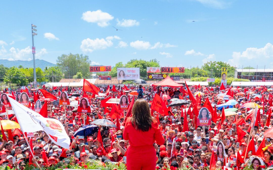 La Gran Movilización de la Victoria de Rixi Moncada continúa en Choluteca