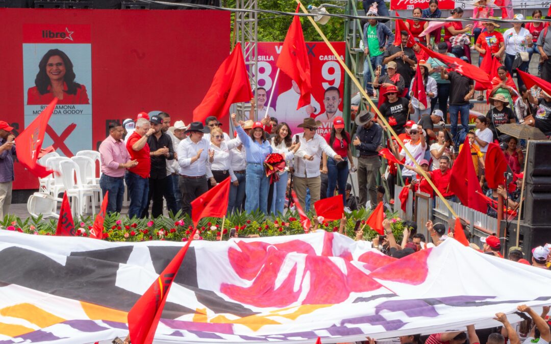 La Gran Movilización de la Victoria de Rixi Moncada continúa en Comayagua