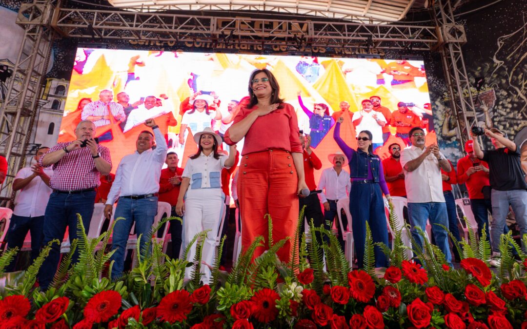 La Gran Movilización de la Victoria de Rixi Moncada continúa en Ocotepeque