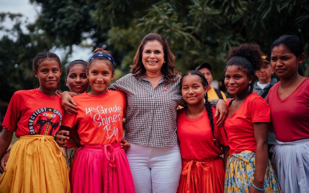 La Gran Movilización de la Victoria de Rixi Moncada continúa en Puerto Lempira