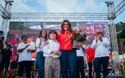 La Gran Movilización de la Victoria de Rixi Moncada llega a Catacamas