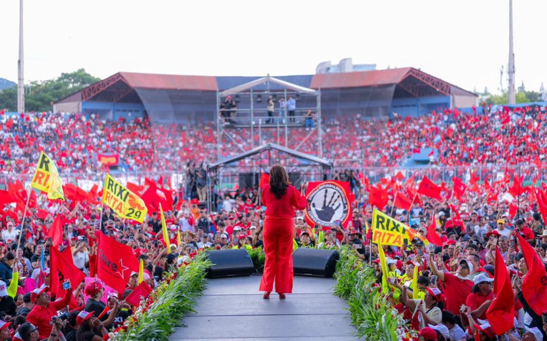 Masiva Movilización Sin Retorno se lleva a cabo en Tegucigalpa