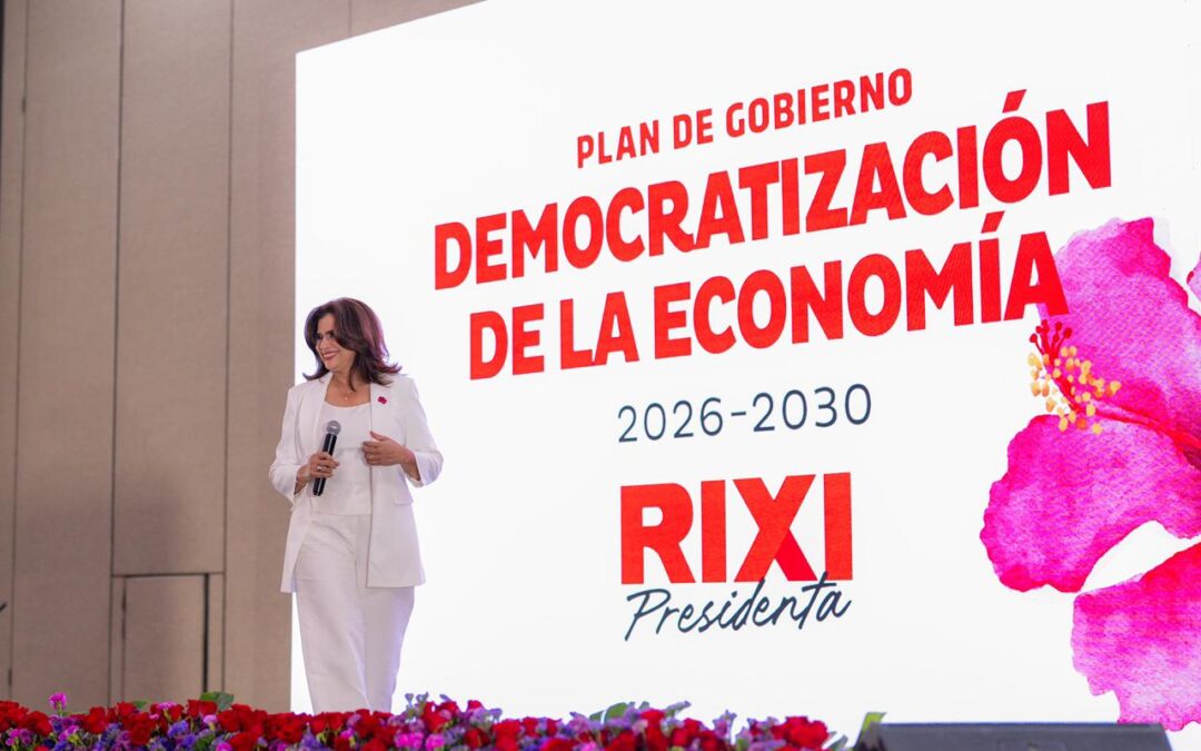 La candidata presidencial Rixi Moncada presenta el Plan de Gobierno: Democratización de la Economía